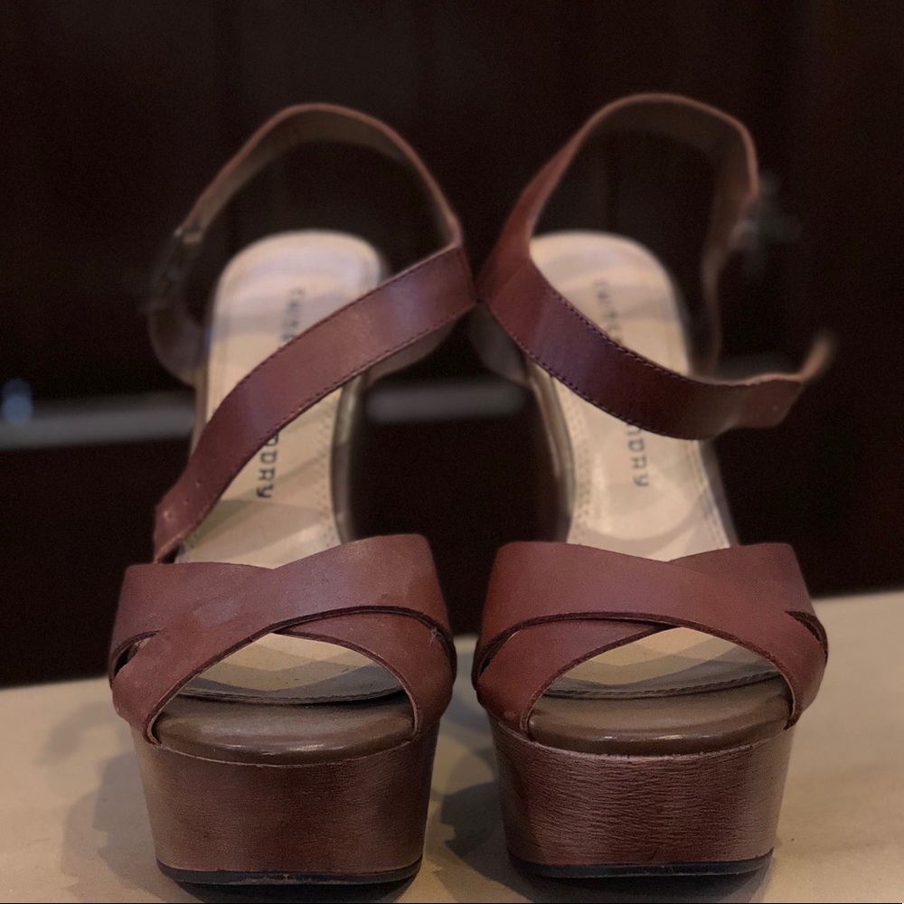 Chinese Laundry Brown Wedges